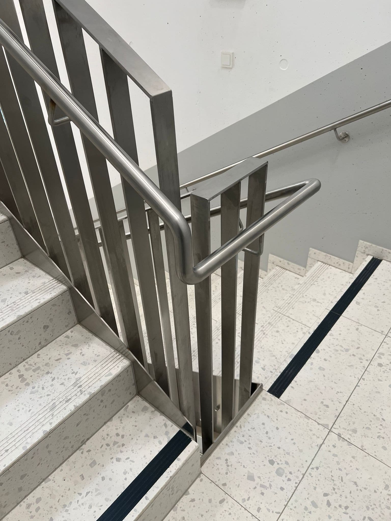 Rambarde escalier en inox